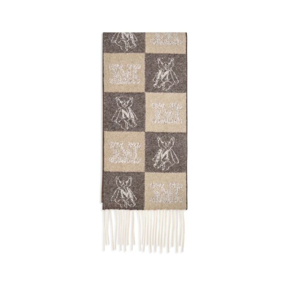 Max Mara Beige Cashmere Women's Scarf
